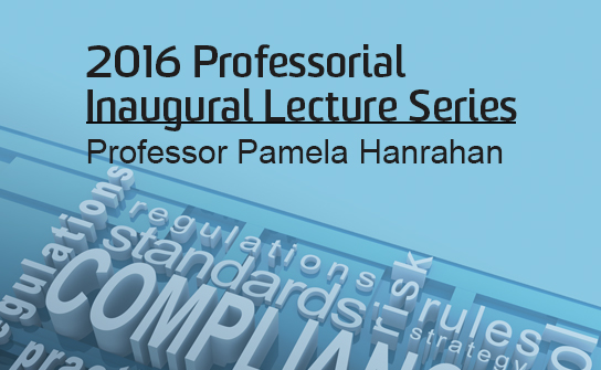 2016 professorial inaugural lecture - pamela hanrahan